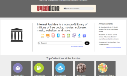 ウェブサイトの過去履歴が見れるインターネットアーカイブ（Internet Archive “Wayback Machine”）